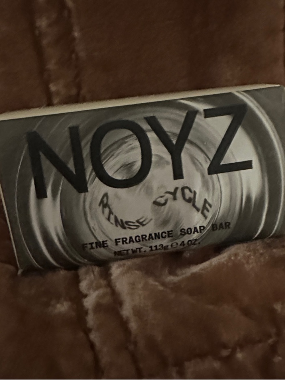 NOYZ Rinse Cycle Fragrance Soap Bar NEW 100% Authentic- Factory sealed